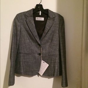 Maxmara grey blazer
